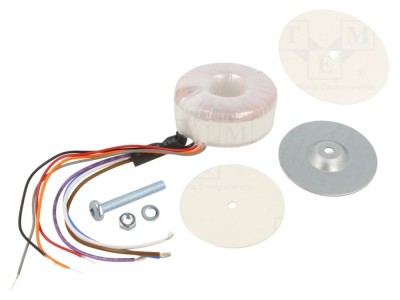 Transformator toroidal 60VA 12Vx2 foto