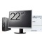 Pachet Calculator Second Hand Fujitsu Esprimo D957 SFF, Intel Core i5-6500T 2.50-3.10GHz, 8GB DDR4, 500GB HDD + Monitor 22&amp;quot; + Imprimanta Brother