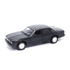 Macheta auto Jaguar XJ6 negru, lumini, sunet, directie activa, 1:32 Tayumo