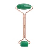Aventurine Roller by ERFELLO pentru masaj facial si corporal, Tratament facial , Green Aventurine, Erfello Beauty