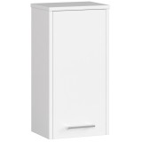 Dulap suspendat baie FIN cu 1 usa si raft interior, PAL laminat, 30x22x60 cm, alb Household NewTrend