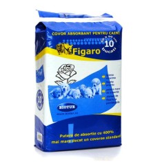 COVORAS ABSORBANT PENTRU CAINI FIGARO 60X90CM (10BUC PCH)