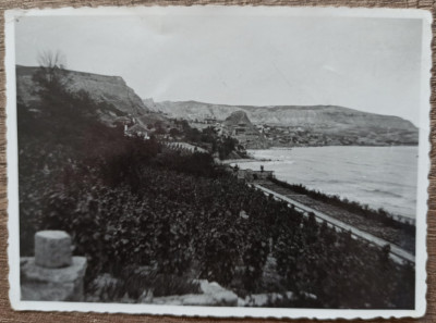 Vedere a Balcicului luata de la Palatul Regal, 1934// fotografie originala foto