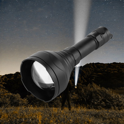 Lanterna PNI Adventure F900, 66 mm, focus 630lm, 900m, IP68, negru foto