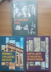 Originile civilizatiei grecesti+Intemeierea Romei+Egiptul antic - Descopera istoria