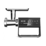 Masina de tocat HMG-DIS2500, 2500 W, Control Touch, accesoriu rosii, 2.5 kg/min, viteza variabila, Inox