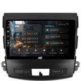 Navigatie HUB64 Mitstubishi Outlander Peugeot 4007 Citroen C-Crosser, 4GB RAM, Android, Octacore, Slot Sim 4G, DSP, GPS, Wi-FI, Carplay, Android Auto,