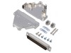 Conector D-Sub 62 Pin Mufă Tată Lipire Negru