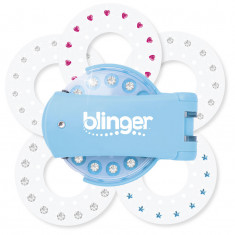 Aplicator Blinger cu 75 pietre - Bleu foto