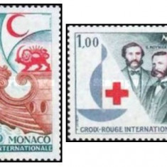 Monaco 1963 - 100 de ani Crucea Rosie, serie neuzata