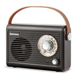 Radio retro cu difuzor Bluetooth Electromures EM 1005 MARO, 1500 mAh, Autonomie 6 ore - NOU