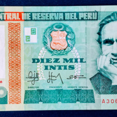 PERU 10000 INTIS-1988UNC