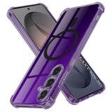 Husa Samsung Galaxy S26 Asteroid GSM Shockproof Clear Silicone MagSafe, fumuriu