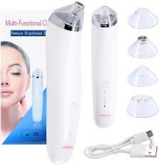 Microdermabraziunea diamant 4 &icirc;n 1 cu aspirator pentru puncte negre