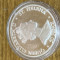 Moneda argint comemorativa 50 pence 2002 St Helena, stare foarte buna
