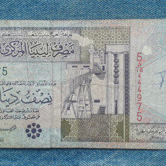 1/2 Dinar 2002 Libia