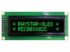 Afisaj OLED Alfanumeric 16x2 Verde Raystar Optronics 16 pini Interfata 6800 Tensiune 5V