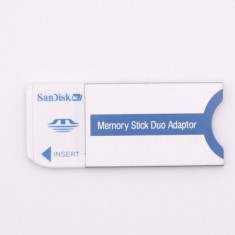 Adaptor card memorie Sandisk SONY Memory Stick Pro Duo La Memory Stick