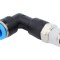 Conector push-in unghi 90&deg; 8mm