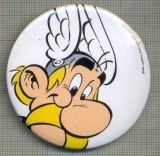 Y 1164 INSIGNA - ASTERIX -PERSONAJ DIN CICLUL ,,ASTERIX&quot; - PENTRU COLECTIONARI