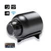 Camera spion WiFi mini HD 1080p, Detectare AI miscare, Aplicatie mobila, Night vision infrarosu, Unghi 120°, Compacta, Oem