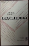 Cumpara ieftin LEONID DIMOV - DESCHIDERI (VERSURI, editia princeps 1972/coperta HARRY GUTTMAN)
