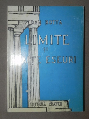 LIMITE SI ALTE ESEURI-DAN BOTTA foto