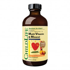 Multi Vitamine &amp;amp;amp; Minerale pentru copii - 237ml (gust de portocale/mango) - CHILDLIFE foto