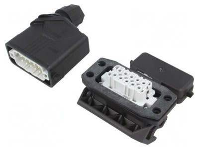 Conector Electric HDC 250V 16A 10 PIN 10 PE foto