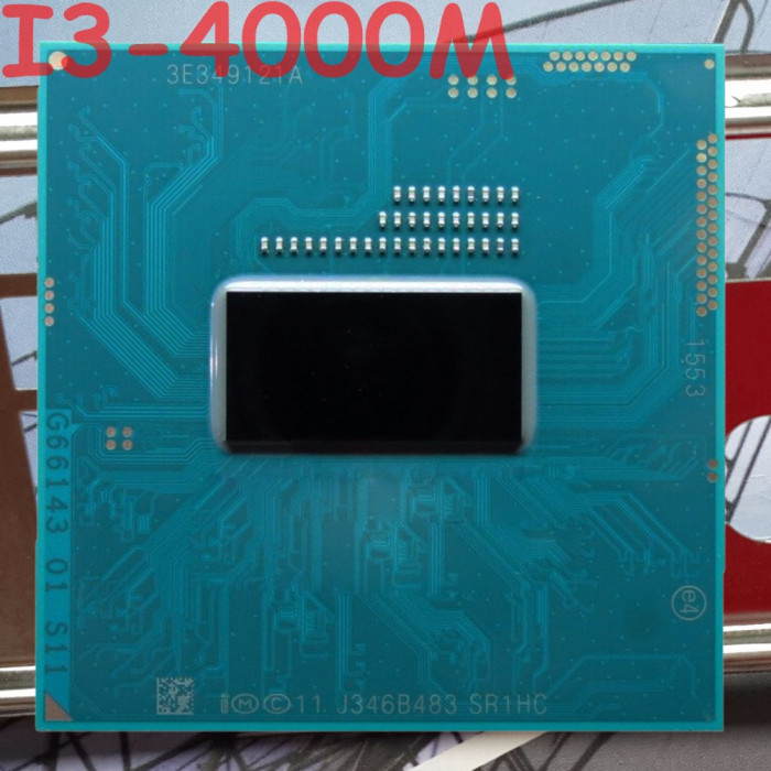 Procesor laptop Intel Core i3-4000M 2.40 GHz 3M Cache SR1HC