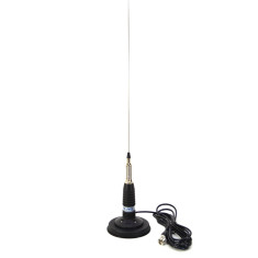 Resigilat : Antena CB Albrecht ML145 Cod 6305 cu magnet si cablu inclus foto