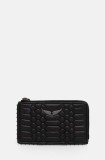 ZADIG&amp;VOLTAIRE portofel de piele femei, culoarea negru, LWSG00060