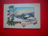 HOPCT 9045 -FELICITARE MARTIE CRACIUN / AN NOU -2 FILE -CIRCULATA