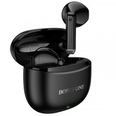 Handsfree Bluetooth Borofone BW88 Deep Rhyme, TWS, Negru