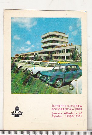 bnk cld Calendar de buzunar - 1980 - Intreprinderea poligrafica Sibiu