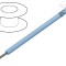 Cablu litat 1x22AWG TFE albastru 30m 250V