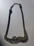 Colier Metalic Fashion - Necklace Damă, Bijuterie de Gat Modernă