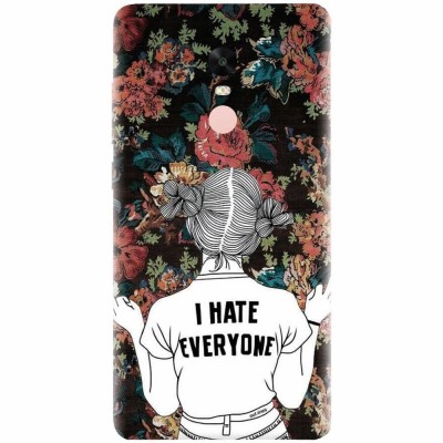 Husa silicon pentru Xiaomi Remdi Note 4X, I Hate Everyone foto