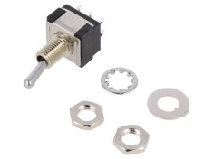 Comutator Basculant DPDT ON-ON 6A foto