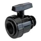 Robinet cu olandez din plastic 1 1/2&amp;quot; FI/FE