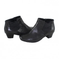 Botine dama elegante piele naturala - Ara shoes negru - Marimea 39