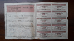 1 Actiune a 500 lei Uzinele de fier Resita 1946 veche , vechi Romania 4438366 foto