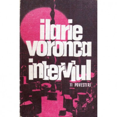 Ilarie Voronca - Interviul - Unspreceze povestiri - 119338 foto