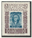 Mexic 1956 Mi 1060 MNH - Expozitia de timbre &bdquo;100 de ani de timbre mexicane&rdquo;