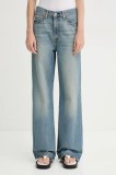 Levi&#039;s jeans RIBCAGE WIDE LEG femei A6081