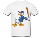 Tricou &quot; Donald Duck playing baseball &quot;