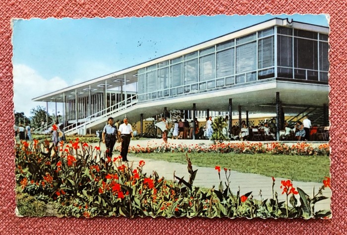 Eforie - Restaurantul Perla Marii - Circulata, 1960