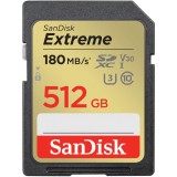 Cumpara ieftin Card Memorie SDXC SanDisk Extreme, 512Gb, Clasa 10 / UHS-1 U3 SDSDXVV-512G-GNCIN