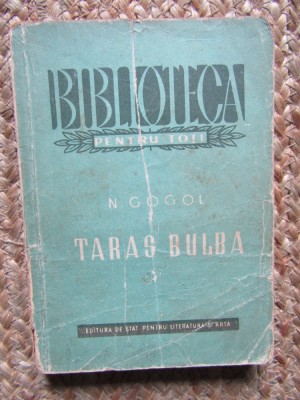 Taras Bulba - N.V. Gogol foto