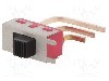 Intrerupator glisant, 2 pozitii, SPDT, ON-ON, C&amp;K - 1101M2S2AV2QE2